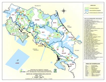 Los Corredores Biológicos (CB) en Costa Rica