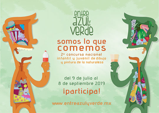 Concurso entre azul y verde