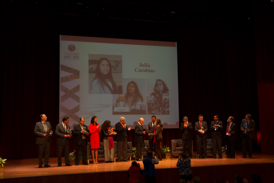 fotografía del evento del 25 aniversario CONABIO