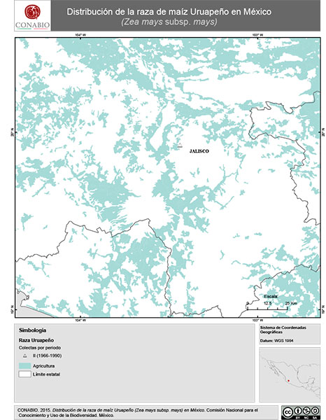 Mapa de distribución